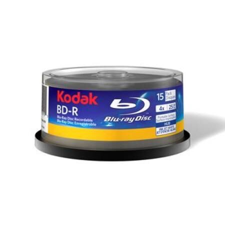 Kodak Blu-ray Bd-r Bdr Dl 6x Dual Double Layer 25 Gb White Printable
