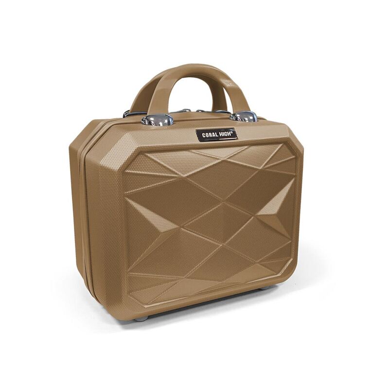 Yaygan Coral Hıgh Diamond Makyaj Çanta 01(latte) 16633