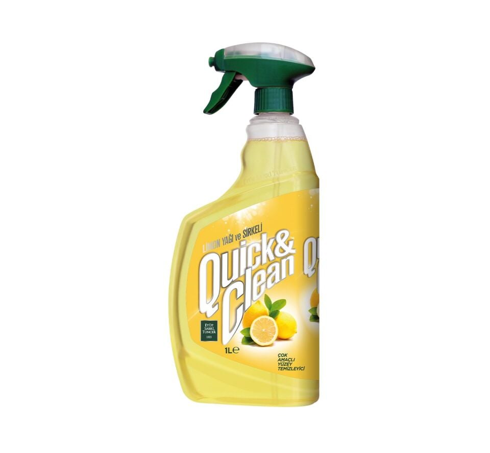 Eyüp Sabri Tuncer 1lt Quick&clean Limon Yağı Sirkeli Yüzey Temizleyici