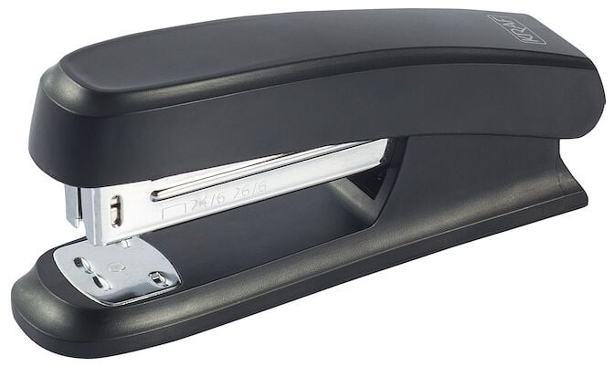 Kraf Zımba Makinesi 25 Sayfa No:24/6 Siyah 25g