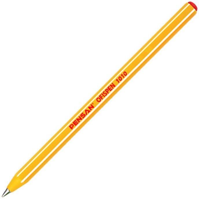 Pensan Tükenmez Kalem 1,0 Mm Ofispen Kırmızı Pe01010tkkı