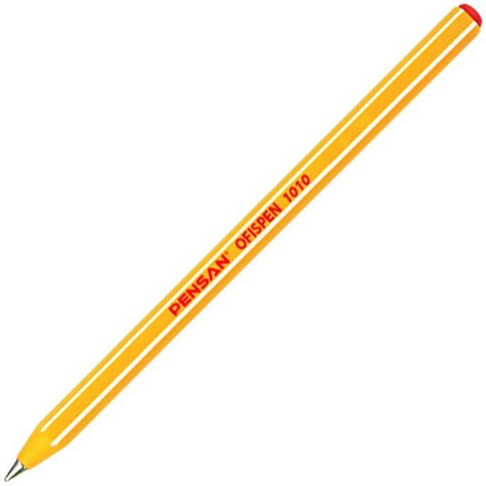 Pensan Tükenmez Kalem 1,0 Mm Ofispen Kırmızı Pe01010tkkı