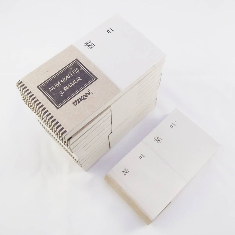 Özkan Numaralı Fiş Küçük 3. Hamur G0221