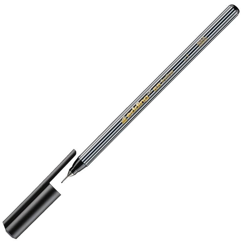 Edding Fineliner Keçe Uçlu Kalem Siyah (e-55) Ed5501