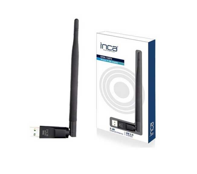 Inca Iuwa-150tx 150mbps 5dbi Anten Mini Wireless Adaptör