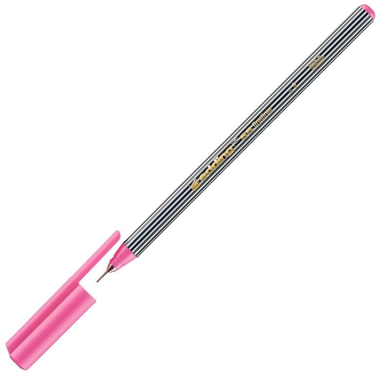 Edding Fineliner Keçe Uçlu Kalem Pembe (e-55) Ed5509