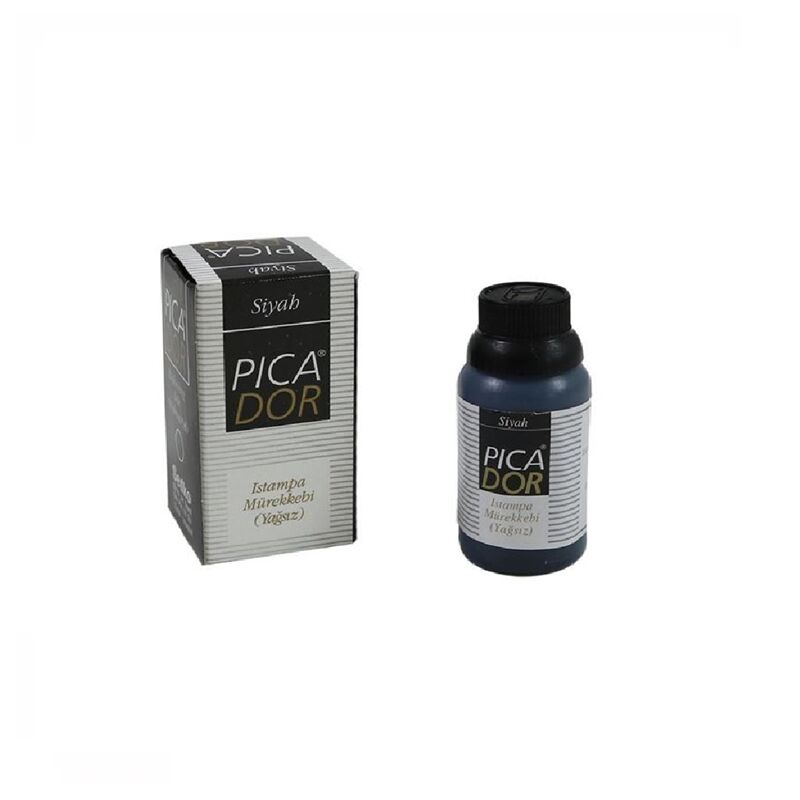 Picador Istampa Mürekkebi 500ml Siyah Ke 007