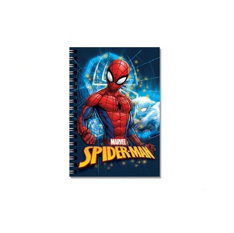 Spider-man A6 80 Yp.çizgili Spiralli Bloknot 140400-06