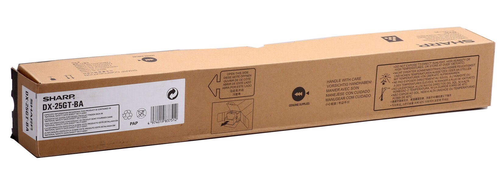 Sharp Dx-25gtba Black Siyah Orjinal Fotokopi Toneri Dx-2500 20.000 Sayfa