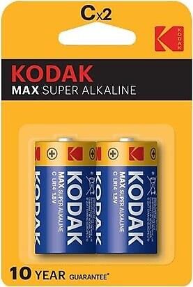 Kodak Pil Orta C 2'li Max Alkalinli 30952836