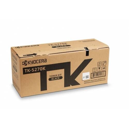 Kyocera Tk-5270k Black Siyah Orjinal Fotokopi Toneri Ecosys M6230cidn-m6630cidn P6230cdn 8.000 Sayfa