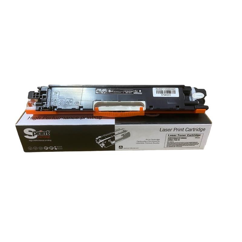 S Print Ce310a (126a) / Cf350a (130a) / Crg-729 Siyah Toner Sp10-126b