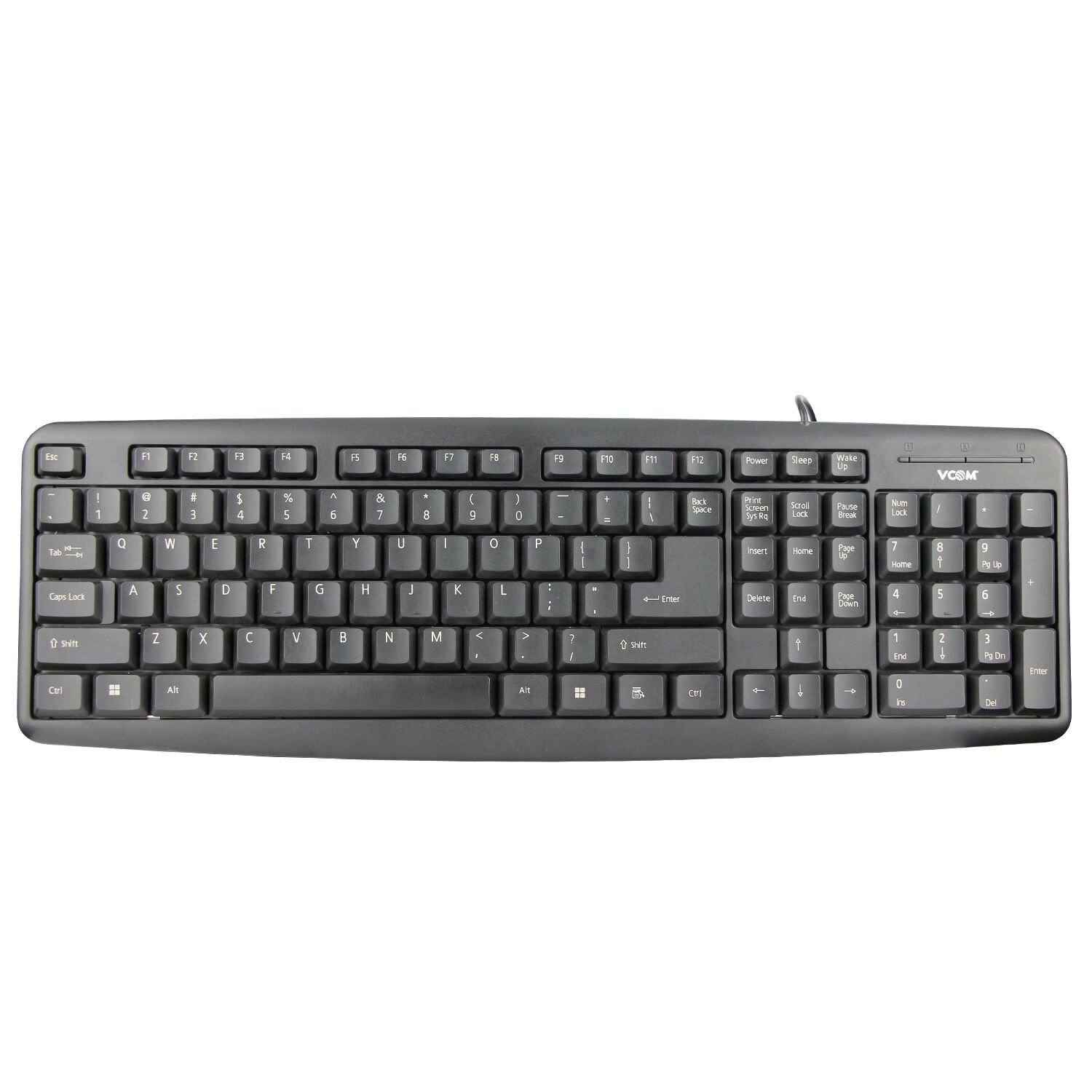 Vcom Dk701 Usb Siyah İngilizce Klavye