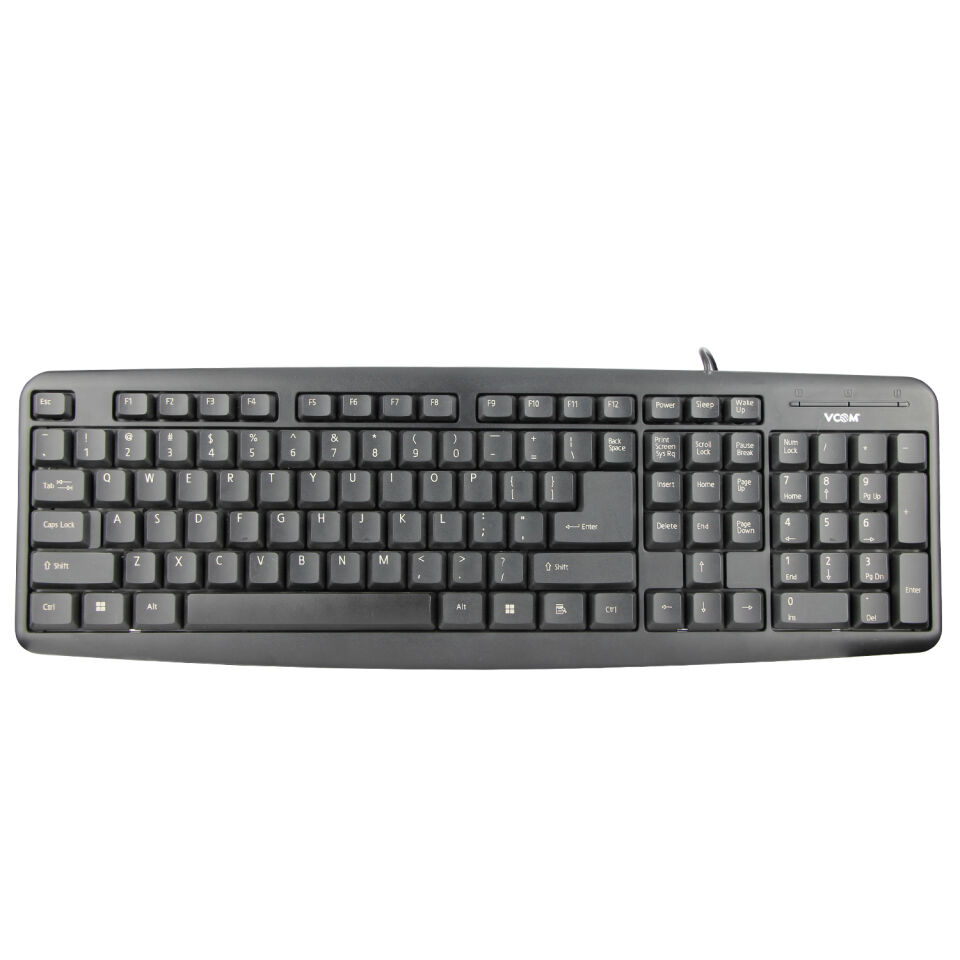 Vcom Dk701 Usb Siyah İngilizce Klavye