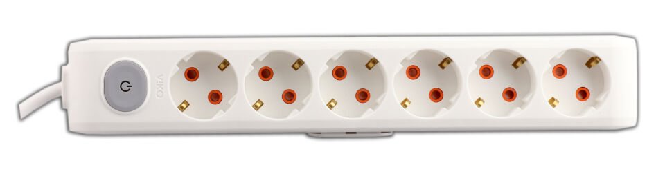 Viko Multi-let 6lı 2mt Anahtarlı Kablolu (90117602)