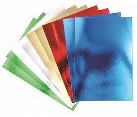 Kraf Kıds Aynalı Karton A4 Karışık 10'lu Kk135