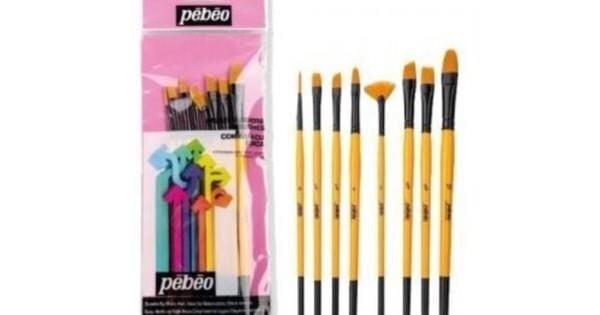 Pebeo Fırça Seti 8'li Çok Amaçli Set:7