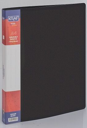 Kraf Halkalı Dosya 2 Halka Siyah 1050/2r
