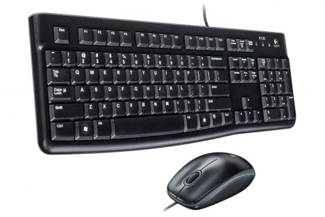 Logitech 920-002560 Mk120 Q Usb Standart Kablolu Klavye Mouse Set