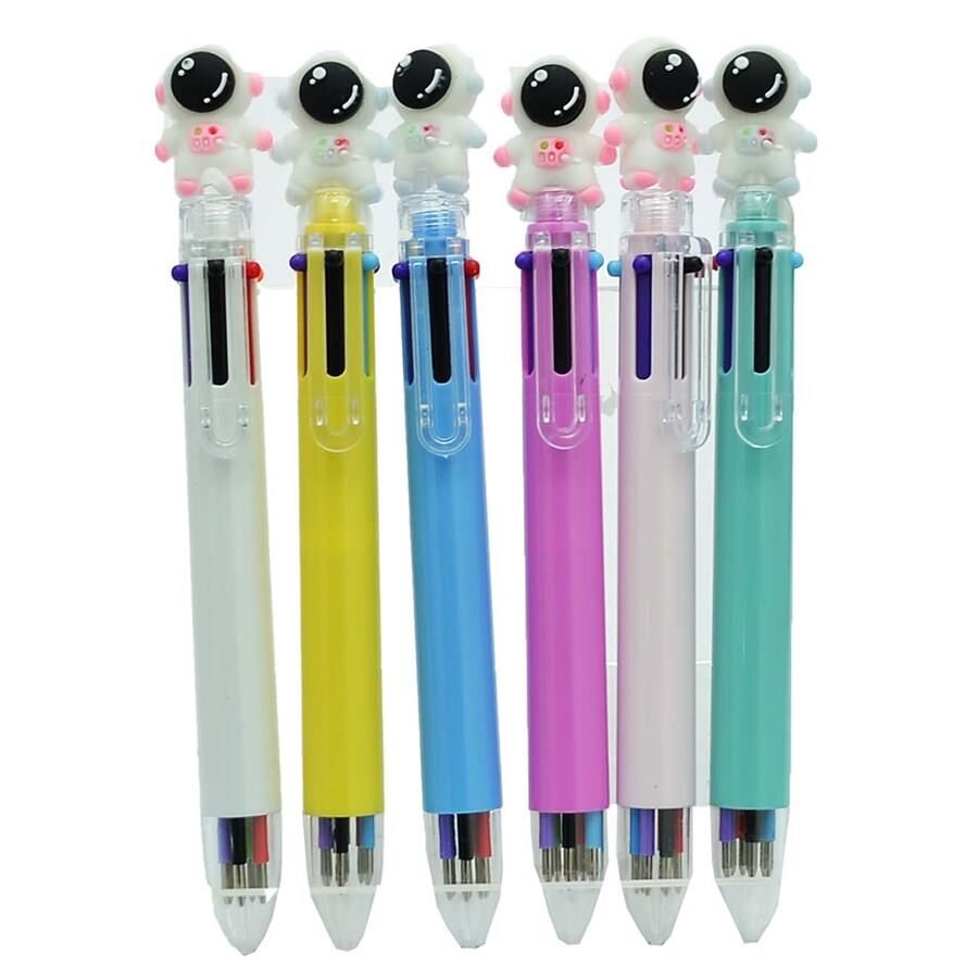 Taros Unıck Color 6 Renk Astronot Tükenmez Kalem