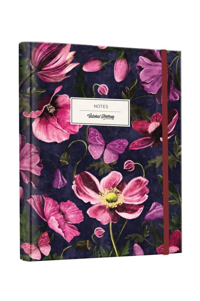 Victorias Journals 3162 Karizma Gsp Ayraçlı Planlayıcı Defter ,lastikli .17x23 .100 Gr.haftalık 84 Sayfa+todo-42 Sayfa+noktalı-42 Sayfa - Polka Gold 3162