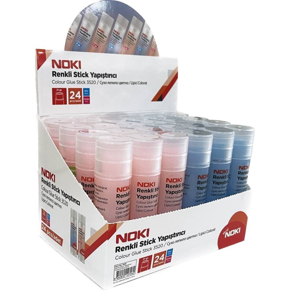 Noki Stick Yapıştırıcı 20 Gr Renkli 3520