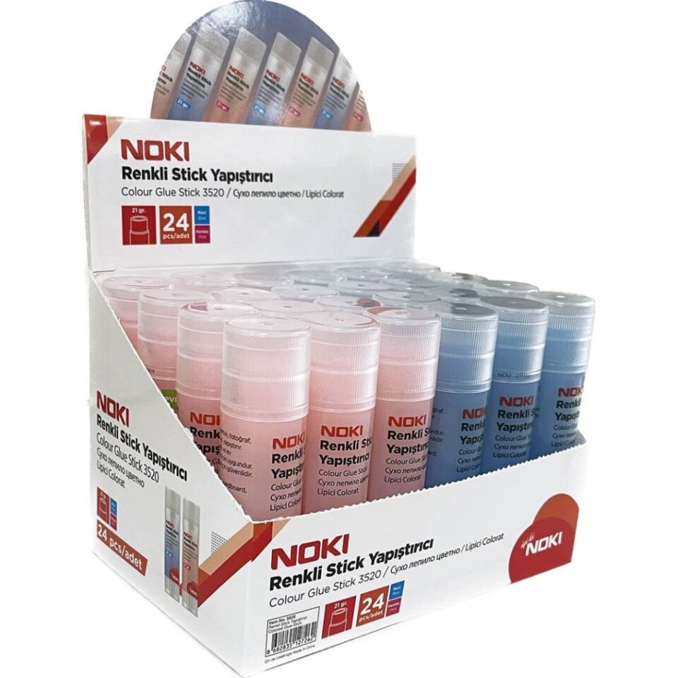 Noki Stick Yapıştırıcı 20 Gr Renkli 3520