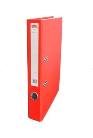 Elba Plastik Büro Klasörü Dar Kırmızı Elb-66841