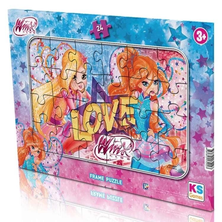 Ks Games Frame Puzzle 24 Parça Winx Wınx704
