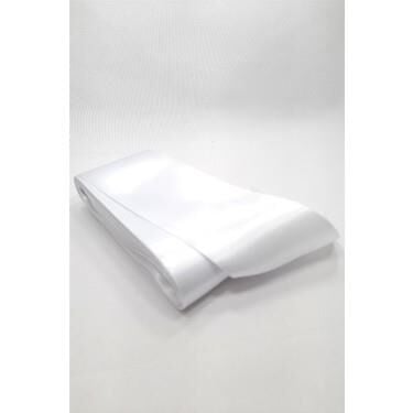 Nedi Saten Kurdele 6 Cm 10 Mt Beyaz 60043