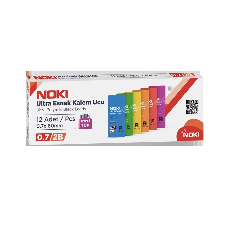 Noki Kalem Ucu ( Min ) 0.7 Mm 2b 60mm 120'li 7216-07