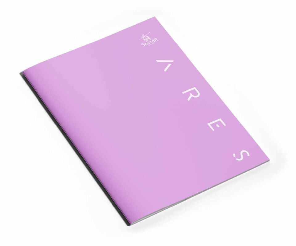 Sentor Defter A4 100 Yp. Çizgili P.p Kapak Dikişli Ares 1251536