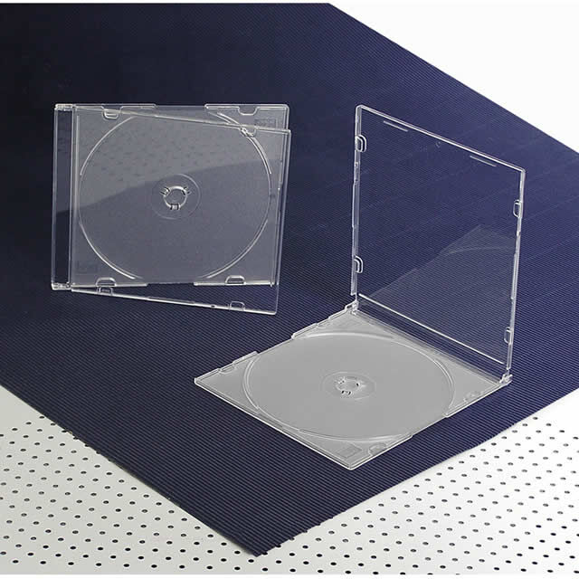 Elba Qd-521.01b 1li Şeffaf 5,2mm Slim Cd Kutusu 10 Adet