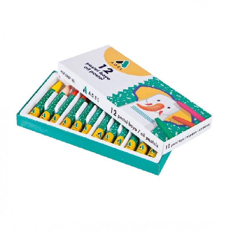 Adel Pastel Boya 12'li Karton Kutu 13002