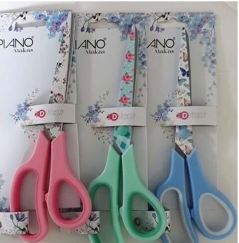 Piano Büro Makası 6,5'' Pvc 16 Cm Desenli Mks-2007