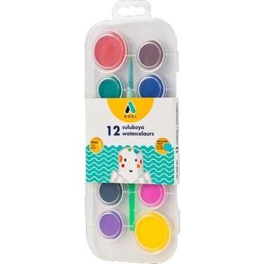 Adel Sulu Boya 12'li Büyük Pvc 229000