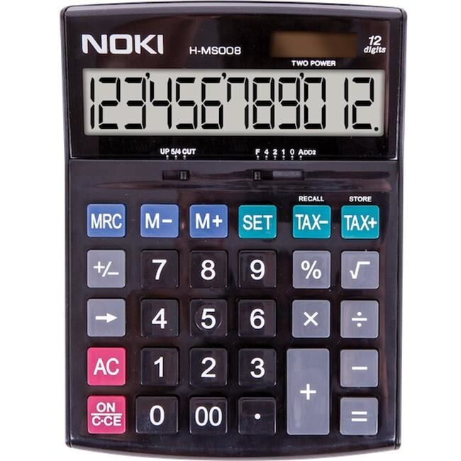Noki Hesap Makinası Masaüstü 12 Hane H-ms008