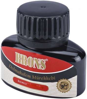 Brons Yazi Mürekkebi Kirmizi 35 Cc Br-313