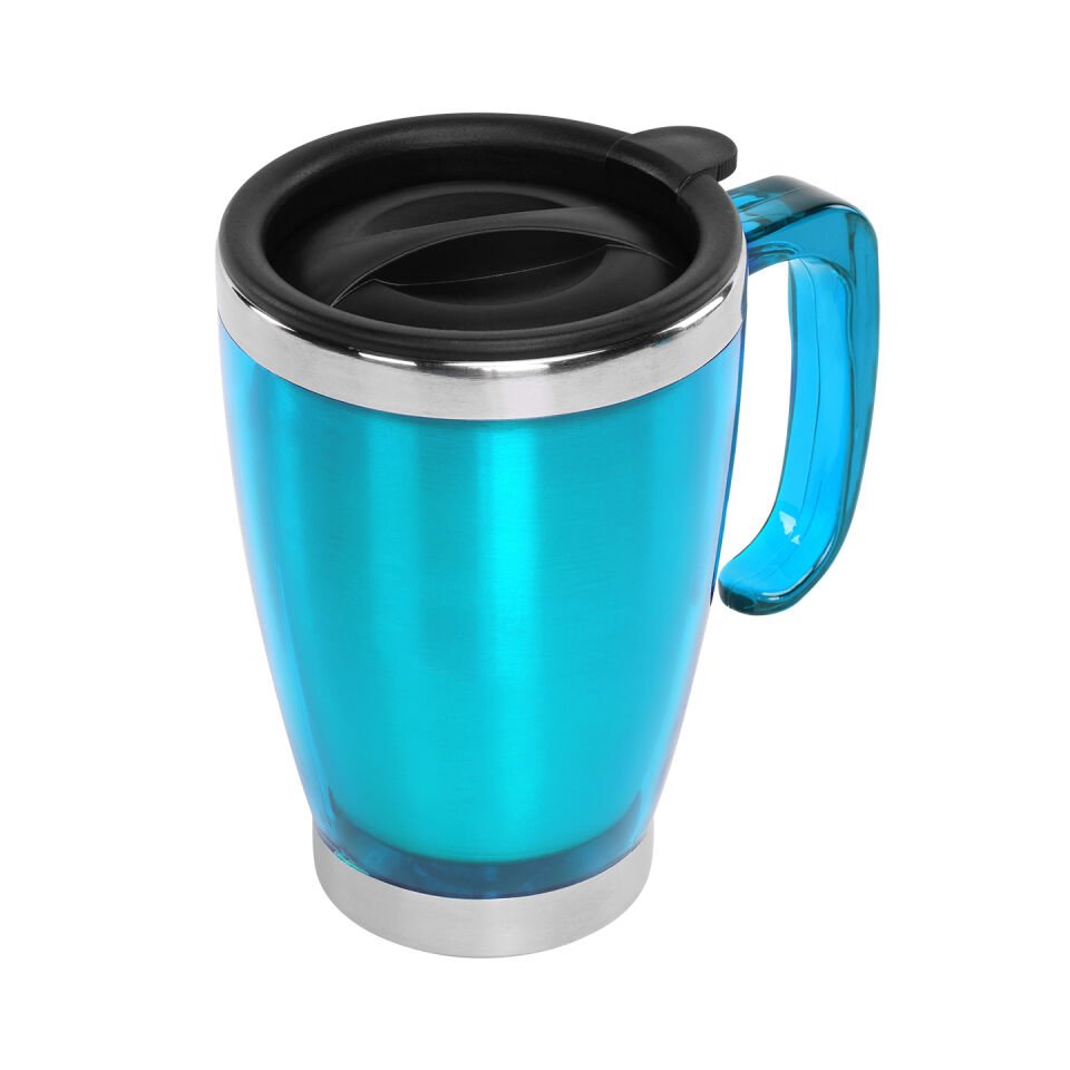 S-link Sl-tm1981 Turkuaz 415ml Iç 304 Dış 201 Paslanmaz Çelik Kupa