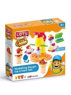 Lets Oyun Hamuru Dondurma Seti L8493