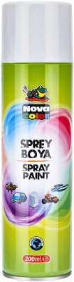 Nova Color Sprey Boya 200 Ml Beyaz Nc-804
