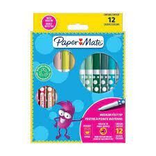 Papermate Keçeli Kalem Boya 12'li Set 1365618