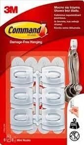 3m Command Askı Mini 3d Yapışkanlı Şeffaf 17006