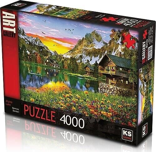 Ks Games Puzzle 4000 Parça Alpine Lake 23502