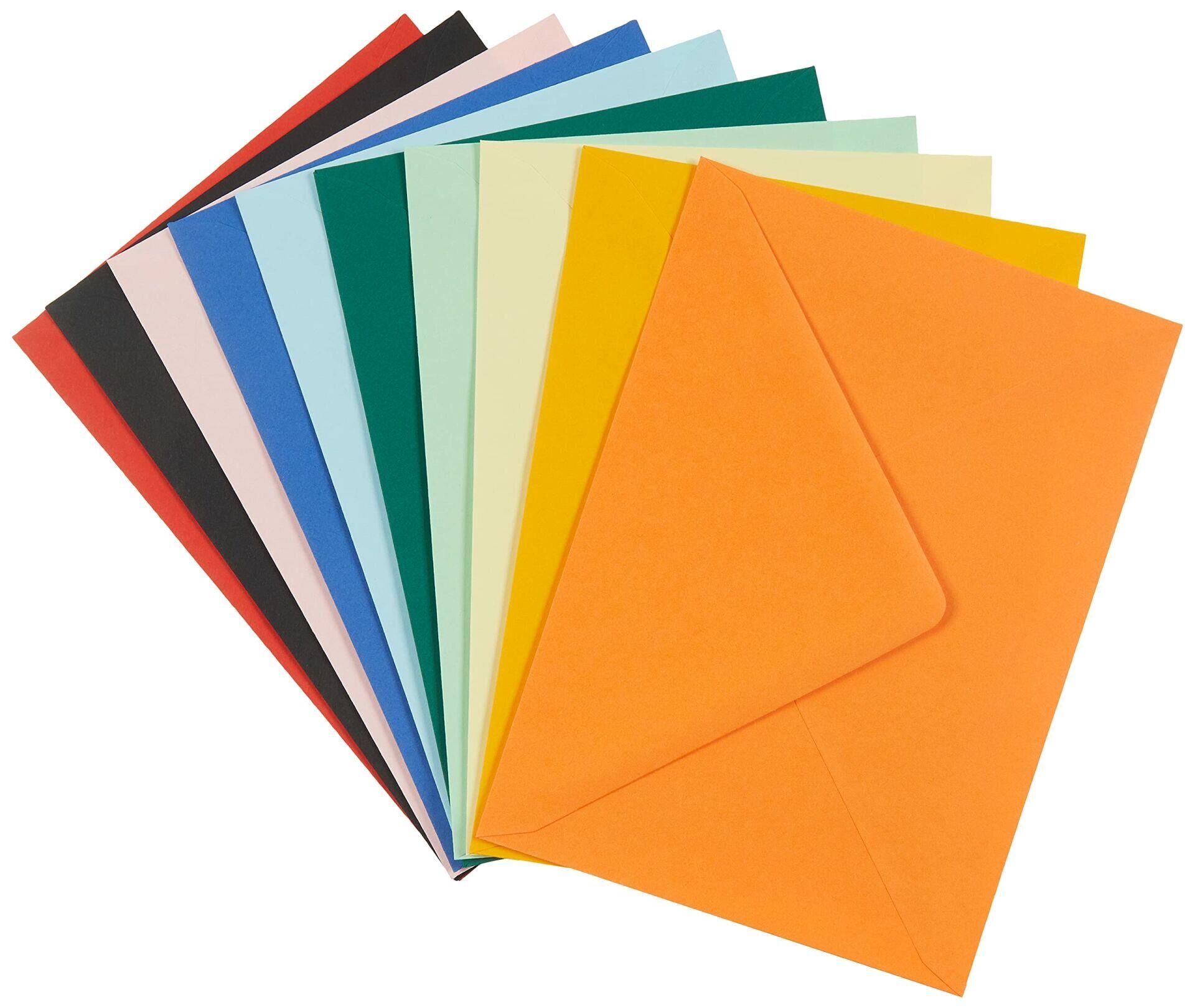 Oyal Davetiye Zarfı 13x18 Cm 90 Gr 20'li Renkli 30015692