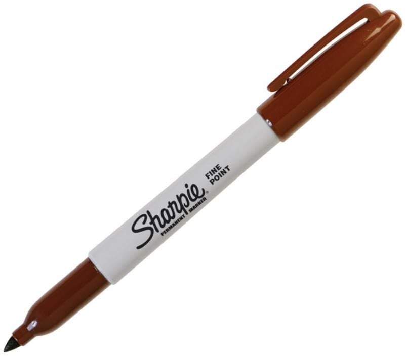Sharpie Permanent Kalem Fine Yuvarlak Uç Kahverengi Sh-1740640
