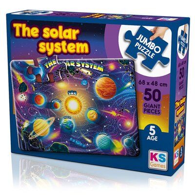 Ks Games Jumbo Puzzle 50 Parça Planets Of Solar System Jp-31014