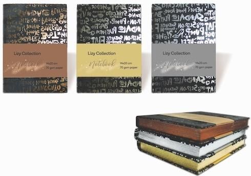 Liz Süet Varaklı Yaldızlı Çzg Defter 168yp 70gr 14x20 Svr180luxç