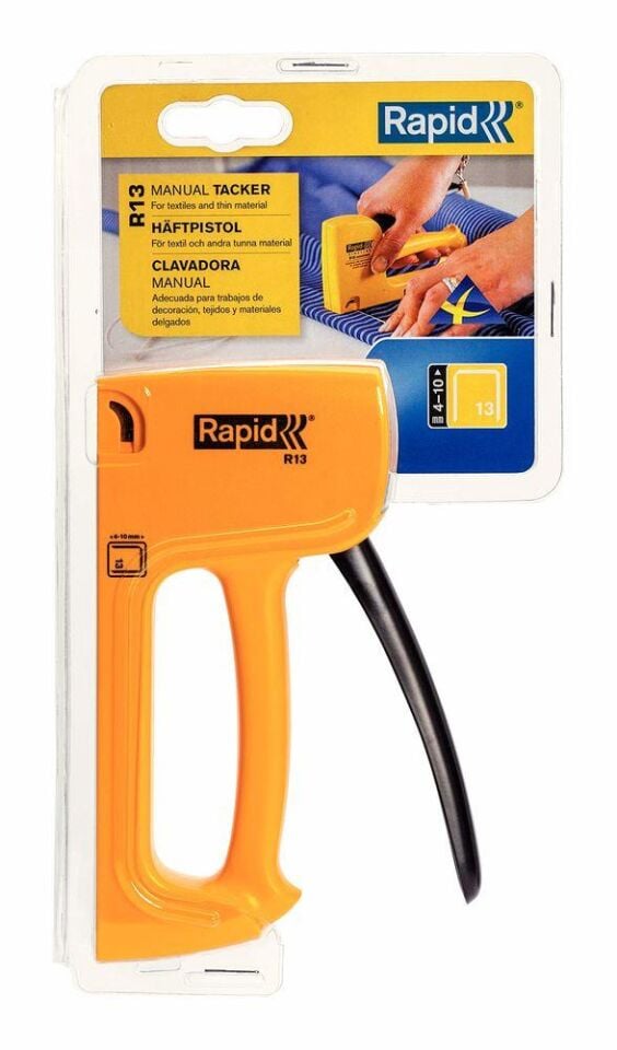 Rapid Zımba R13 Mekanik Tabanca Sarı 5000057