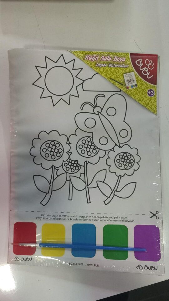 Bu-bu Sulu Boya Kağıdı Kss001 (ks0011)